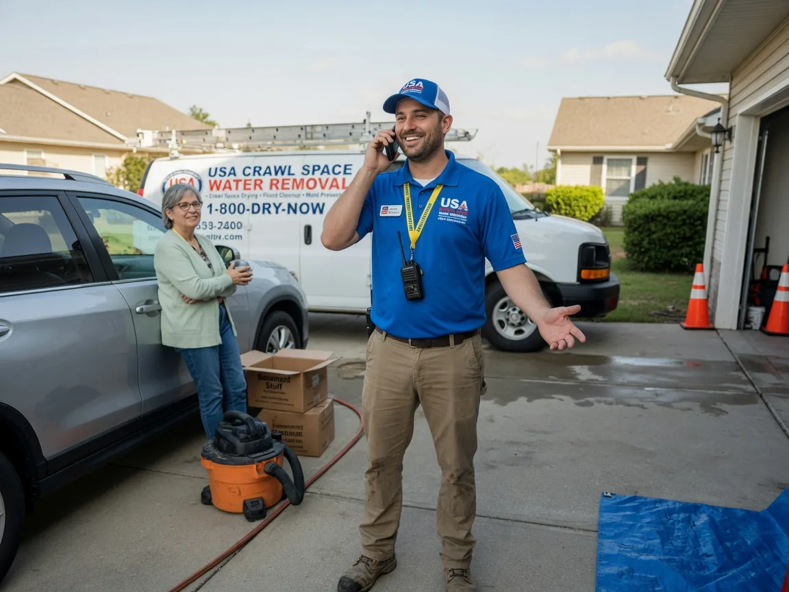 Crawl Space Water Removal Lake Providence, LA FAQs